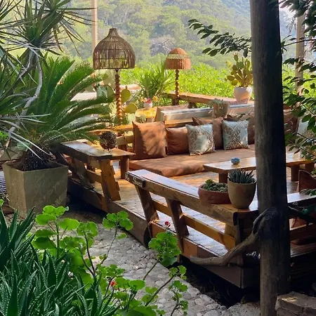 Bamboo With Sea View In Kabak Bay, Oeluedeniz Fethiye