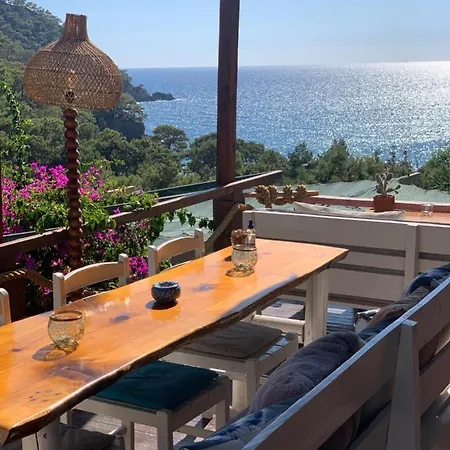 Bamboo With Sea View In Kabak Bay, Oeluedeniz 酒店 费特希耶