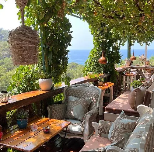 Bamboo With Sea View In Kabak Bay, Oeluedeniz * Fethiye