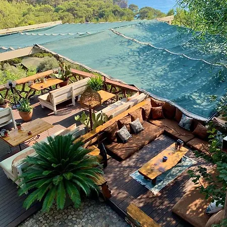 Bamboo With Sea View In Kabak Bay, Oeluedeniz * Fethiye